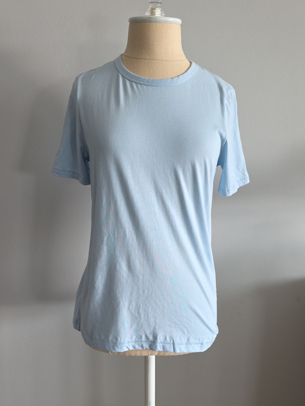 NWT Rag & Bone The Jersey Tee - Classic Crewneck Women’s Tee in Baby Blue